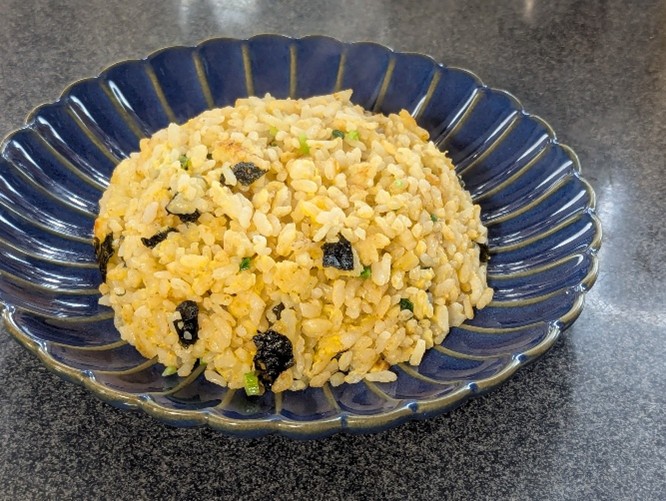 岩のりのたまごチャーハン