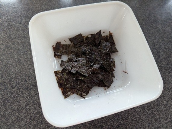 岩のりのたまごチャーハン