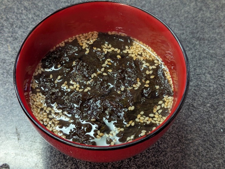 岩のりのお吸い物